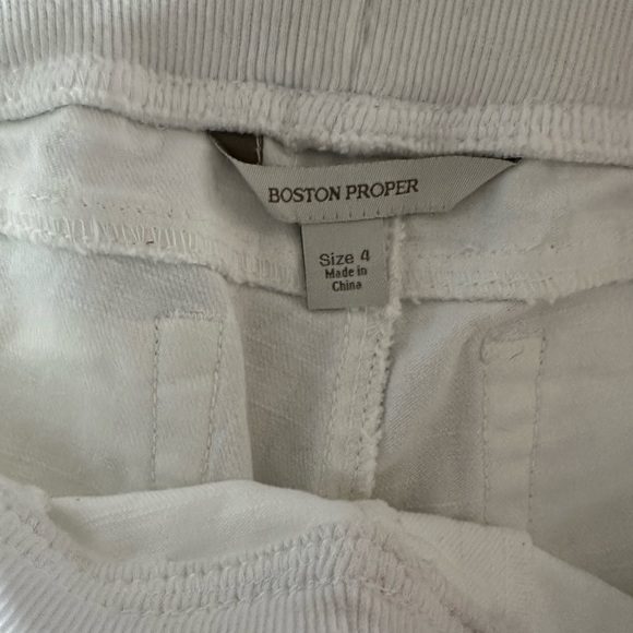 Jeans Skinny White Size 4 NWOT Boston Proper - Picture 6 of 7